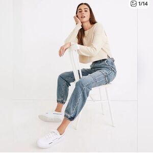 Madewell Tapered Cargo Jogger Jeans